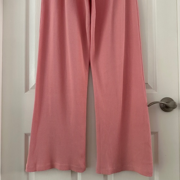 Daily Drills Thermal Resort Pant Dusty Rose Wide Leg Women’s Size XS/S - Picture 10 of 12